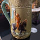 Jug in slipware