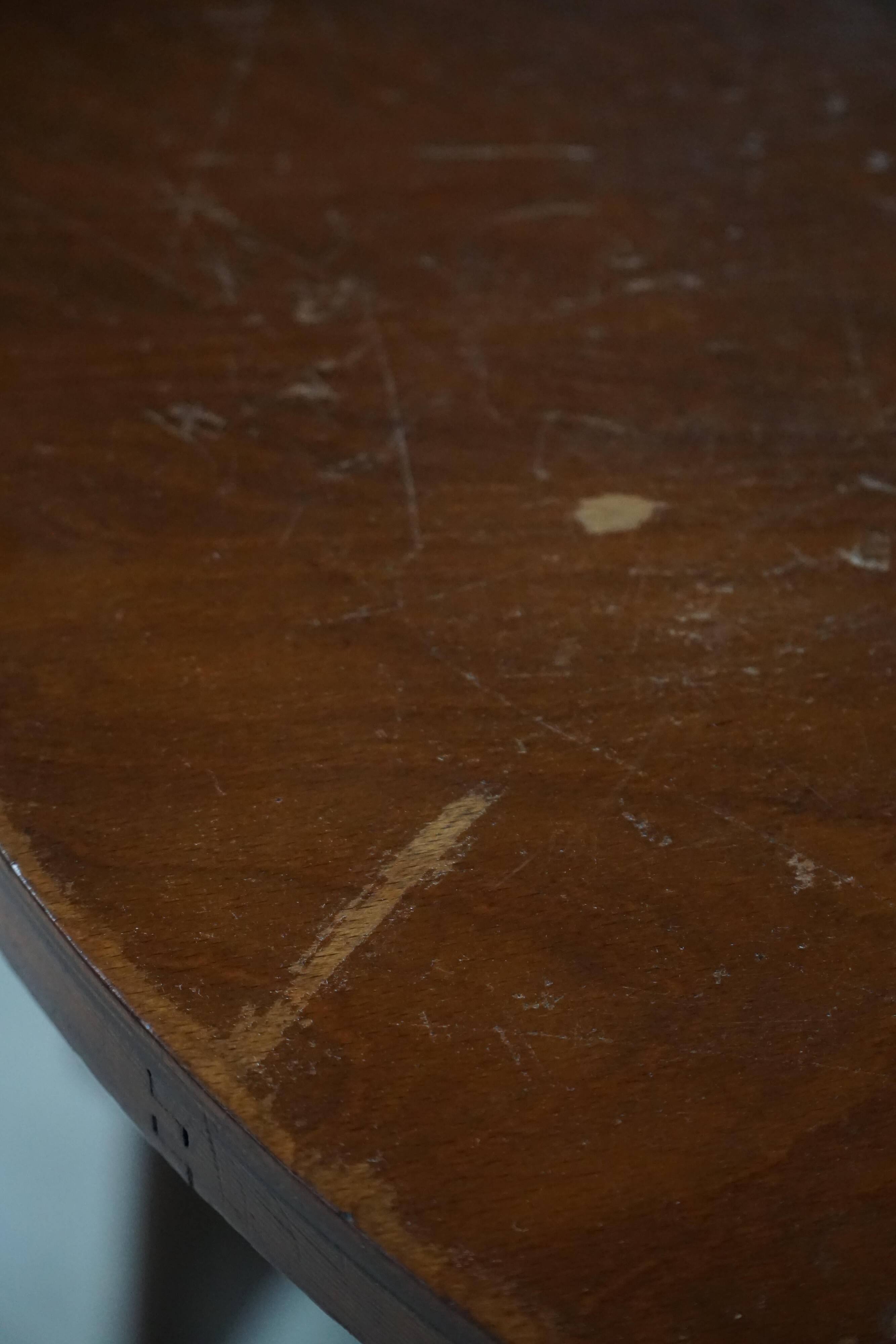 Modern Danish, side table / sculptural console in oak, 1940s