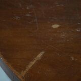 Modern Danish, side table / sculptural console in oak, 1940s