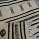 Corridor Kilim black and white handmade v