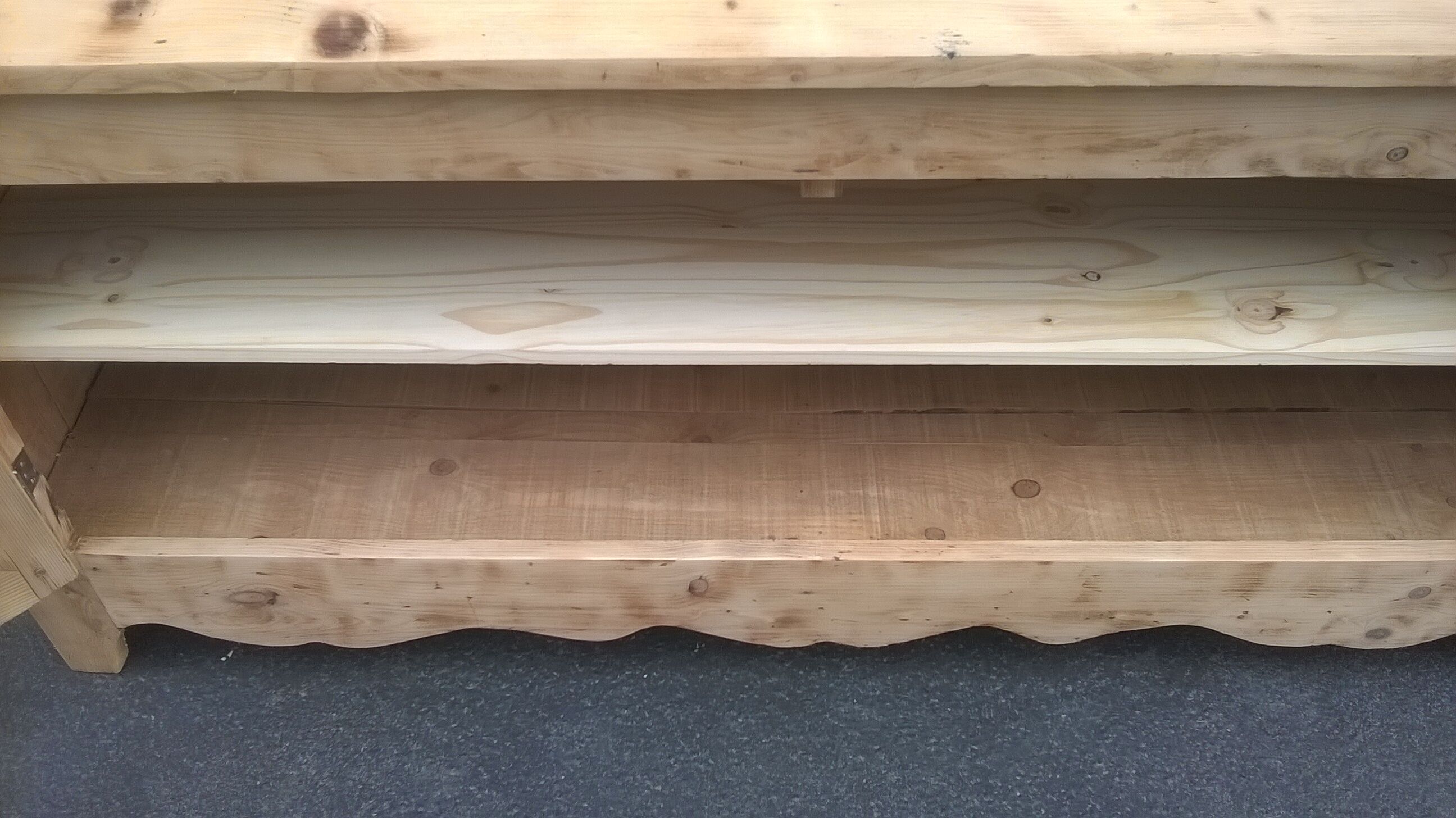 Fir country sideboard