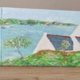 Peinture à l'huile Bretagne-Sud
