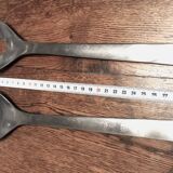 Large designer salad servers