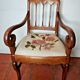Fauteuil de bureau en merisier