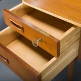 Mid-Century Teak Desk attributed to Musterring, 1960s