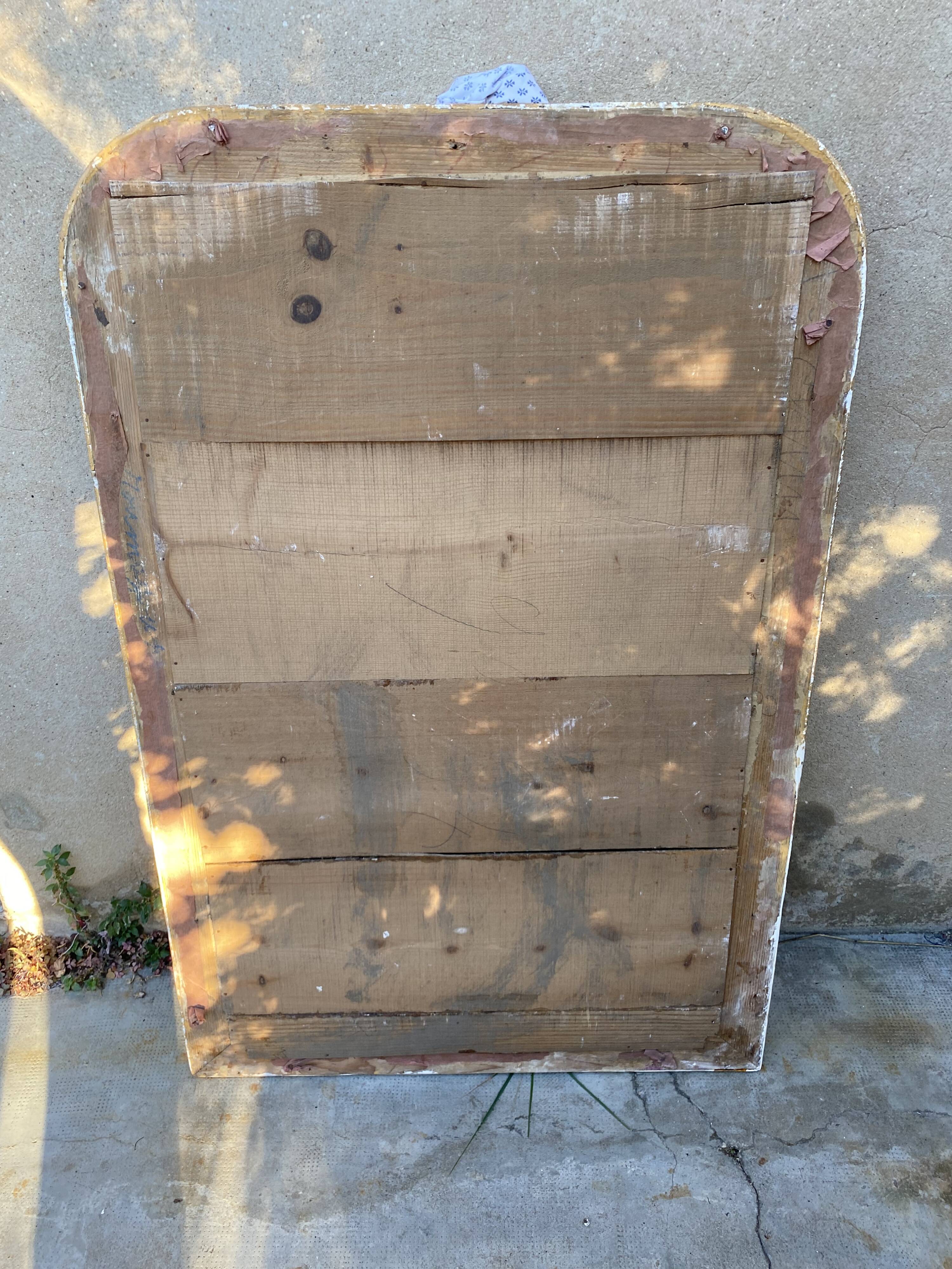 Mirror louis Philippe gilded 108 x71