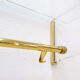 Minimalist wall coat rack, 1960s