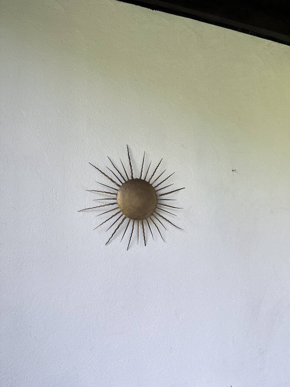 Applique « soleil » années 50