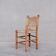 Charlotte Perriand 'Bauche' Model 19 Mid-Century French Rush Dining Chairs