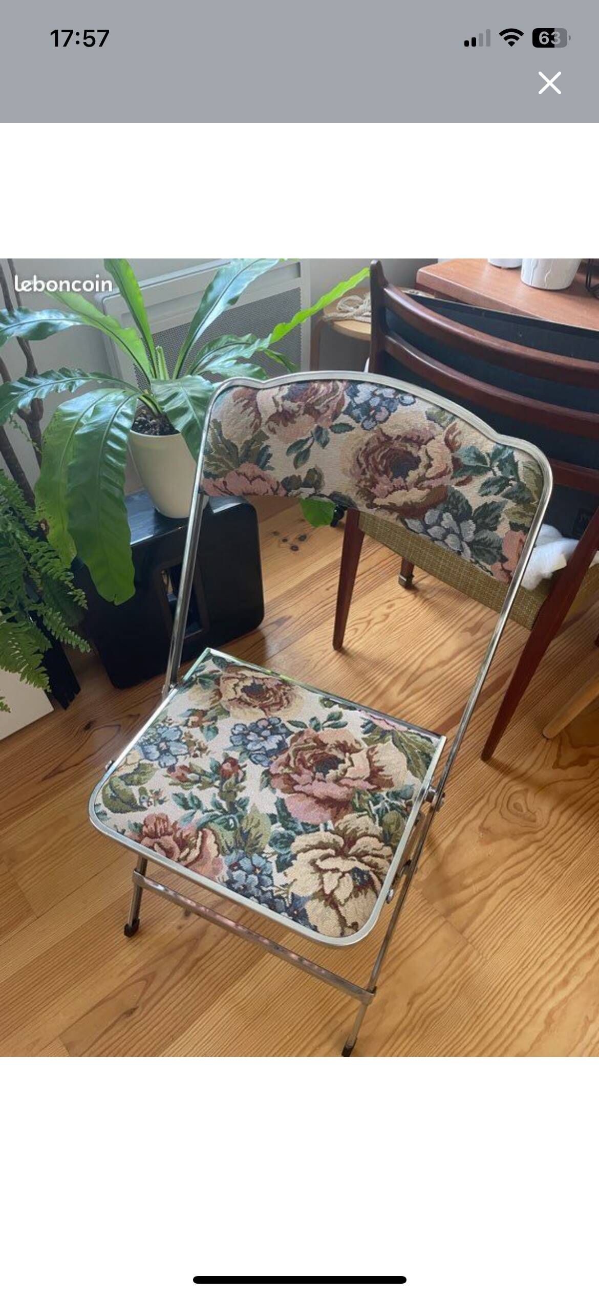 4 chaises pliantes vintages Chaisor