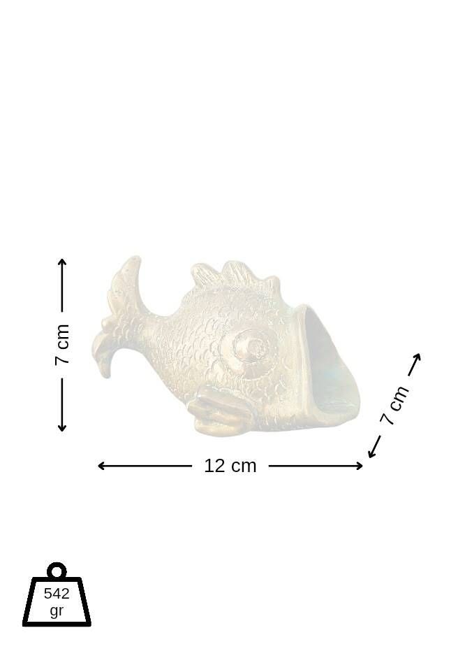 Bronze Fish Ashtray Attributed to Walter Bosse