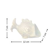 Bronze Fish Ashtray Attributed to Walter Bosse