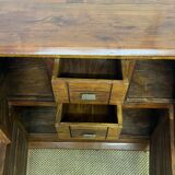 Solid acacia wood sideboard 4 doors, 2 drawers