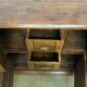 Solid acacia wood sideboard 4 doors, 2 drawers