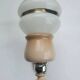 Vintage bathroom wall light and two towel rails set