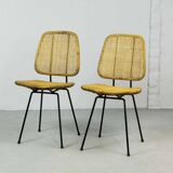 Cane Dutch Design Side Chairs