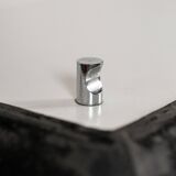 Set of 2 side tables with integrated lamp.