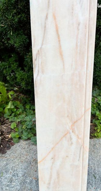 Marble radiator shelf