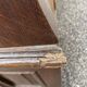 Vintage church pew