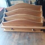 Trieur de courrier en bois