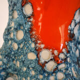 Fat Lava Vallauris ceramic vase 50s