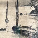 Indian ink painting on paper 1927