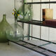 Antique florist metal shelf-industrial shelf