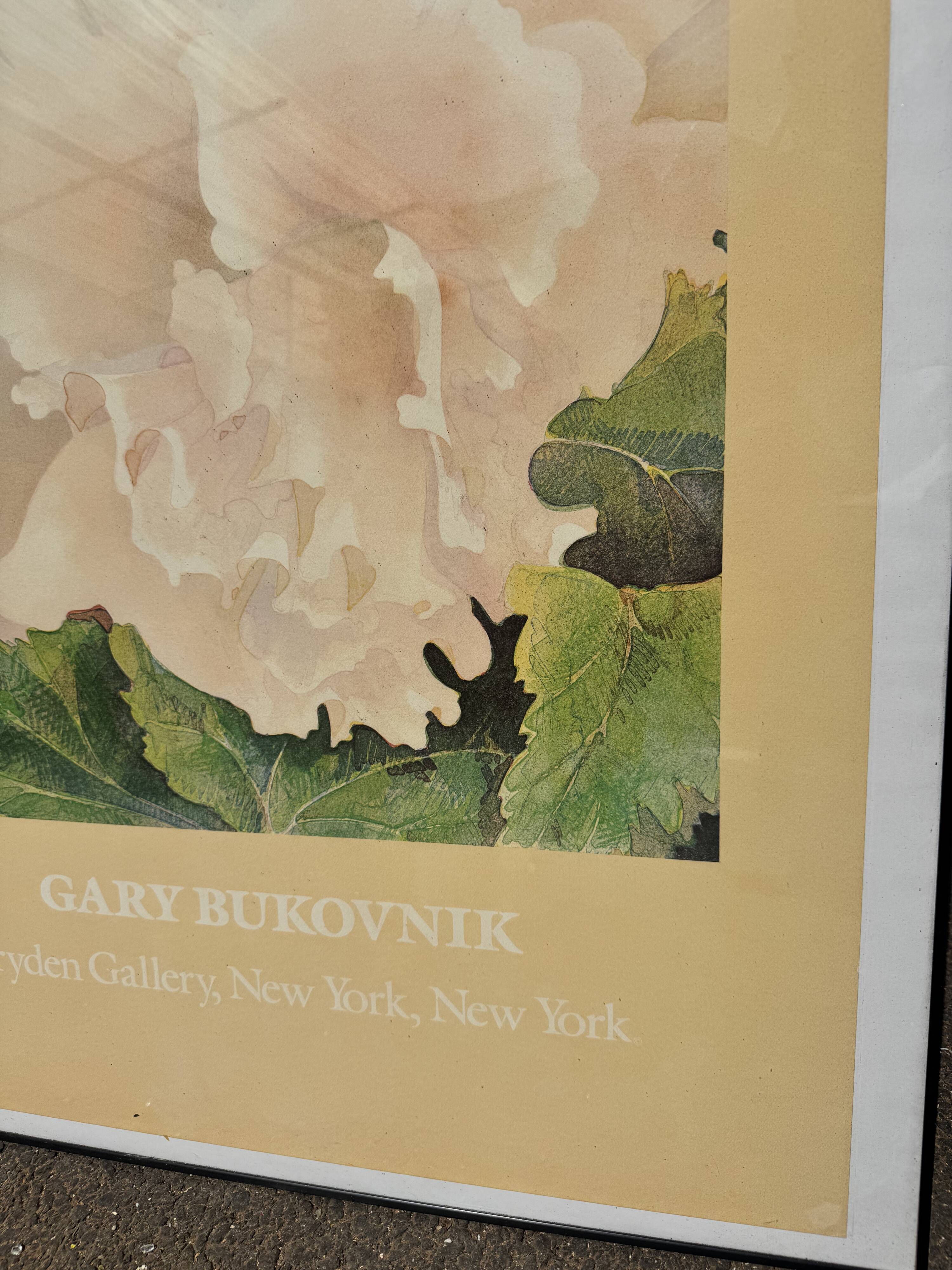 Poster "Begonia" – Bukovnik – Dryden Gallery, New York – 1988