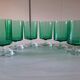 Set of 6 vintage glasses