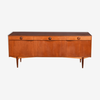 Restored Long Teak Retro Elliots Of Newbury Sideboard