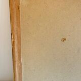 Carte marine océan atlantique vintage, encadrée