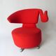 Chaise Pivotante Canta par Toshiyuki Kita pour Cassina, 2010s