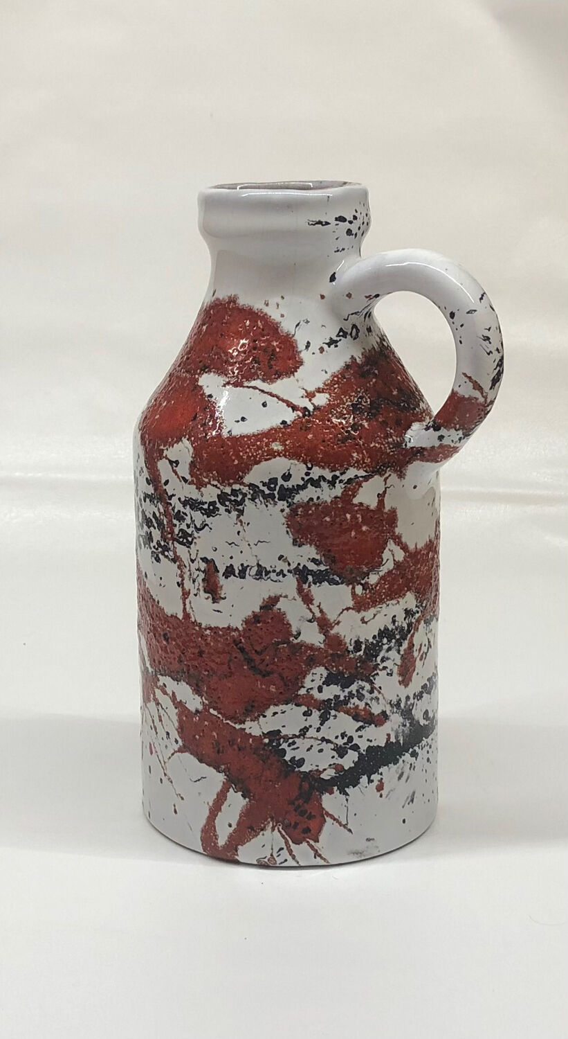 Vase pichet dripping West Germany