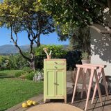 Parisian buffet in patinated wood