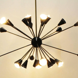 Sputnik 24-arm design chandelier