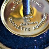 Schleuderascher ashtray in chiseled brass, from Germany in the 50s/60s