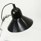 Aluminor 1960 black and chrome lamp Made in France
