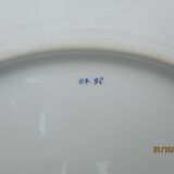 Porcelain plate Hermes