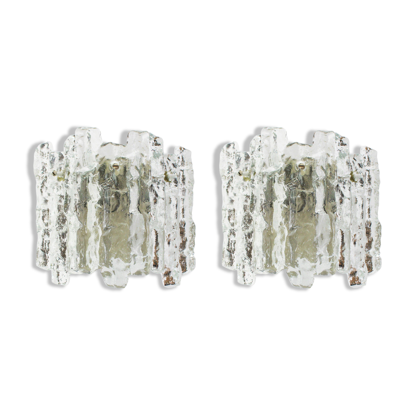 Pair of wall sconces Kalmar, Austria, 1960s
