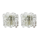 Pair of wall sconces Kalmar, Austria, 1960s
