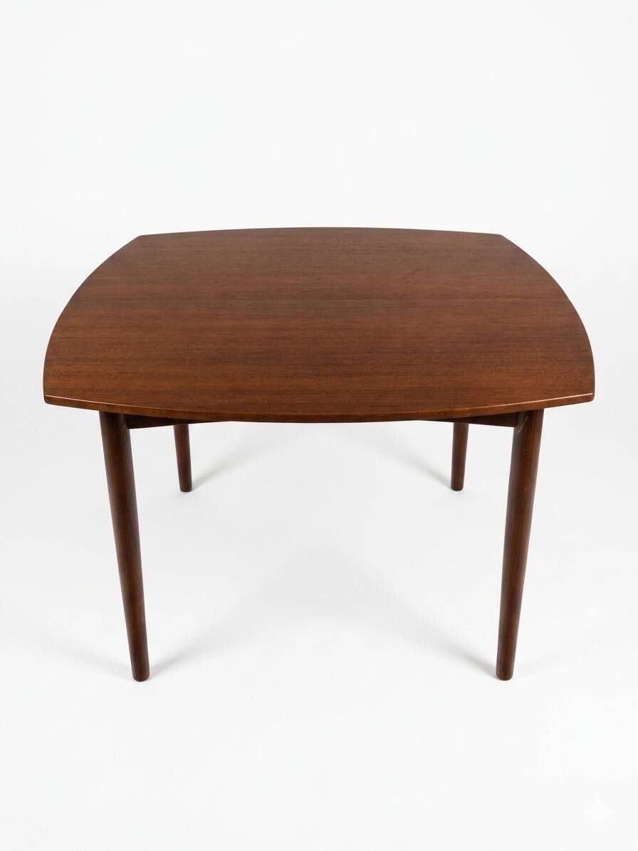 Scandinavian extendable teak table from the 1960s (butterfly extension)