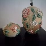 Lamp chaumette slip decoration hydrangeas