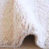 Blue and White Berber Rug - 345 x 252 cm