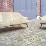 Set canapé / 1 fauteuil année 50 60 dans son jus