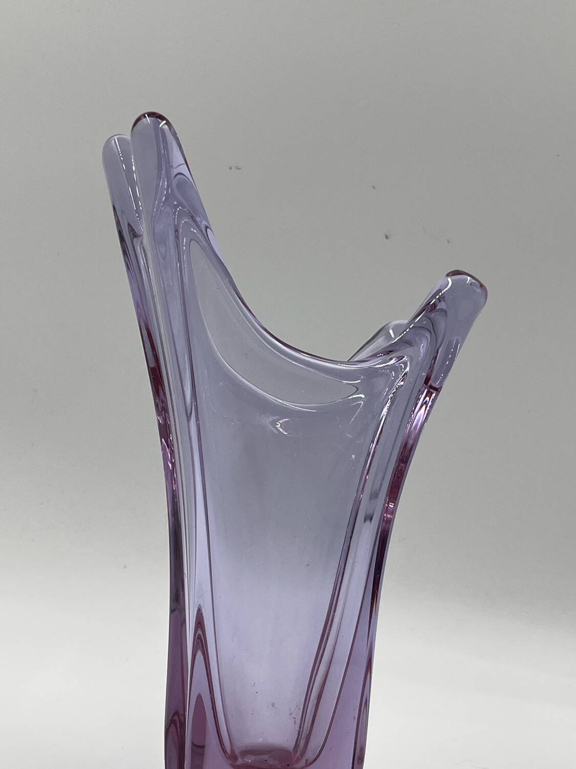Val Saint Lambert parma vase