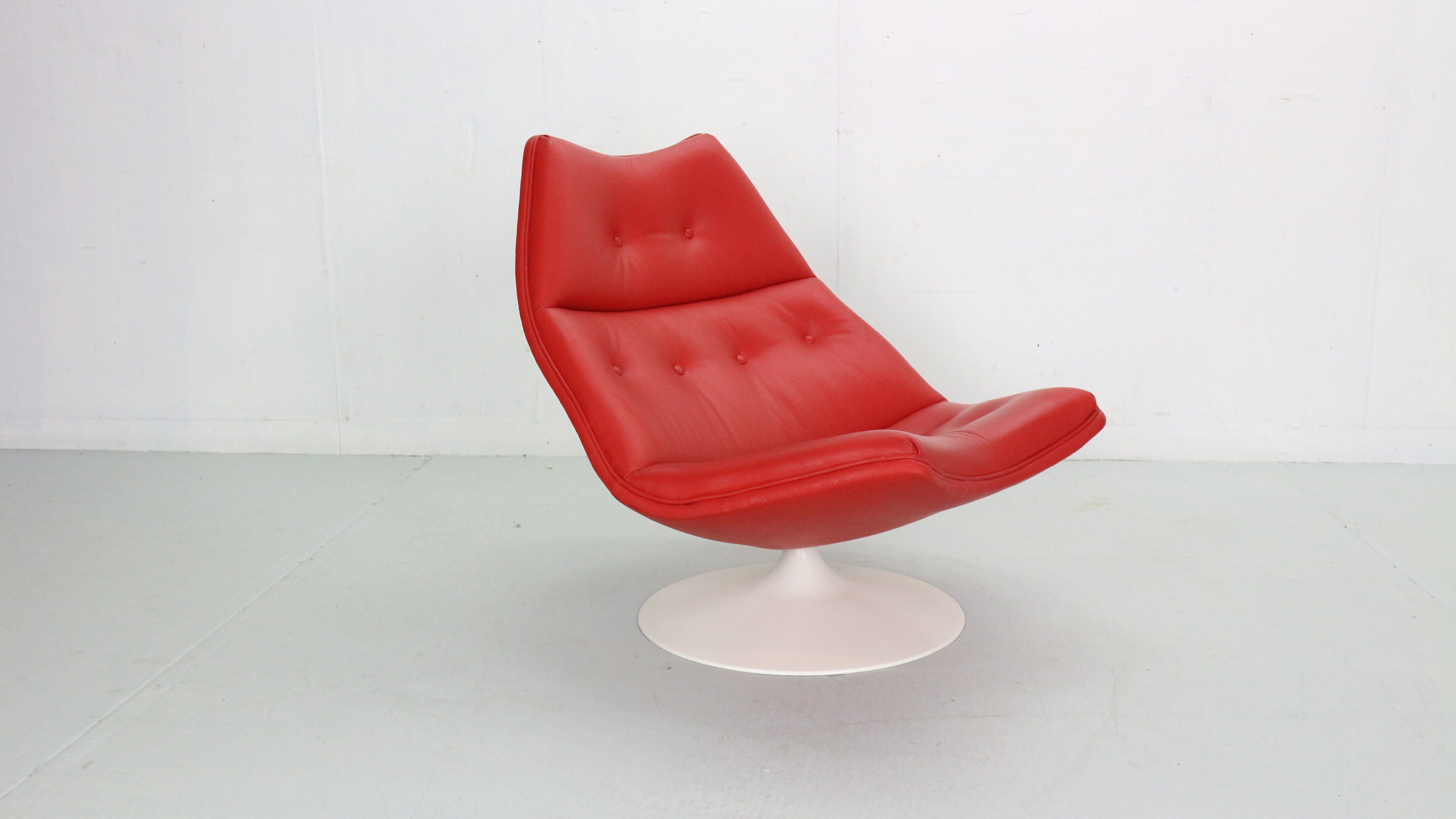 Fauteuil pivotant F511 de Geoffrey Harcourt pour Artifort, années 1960, Pays-Bas