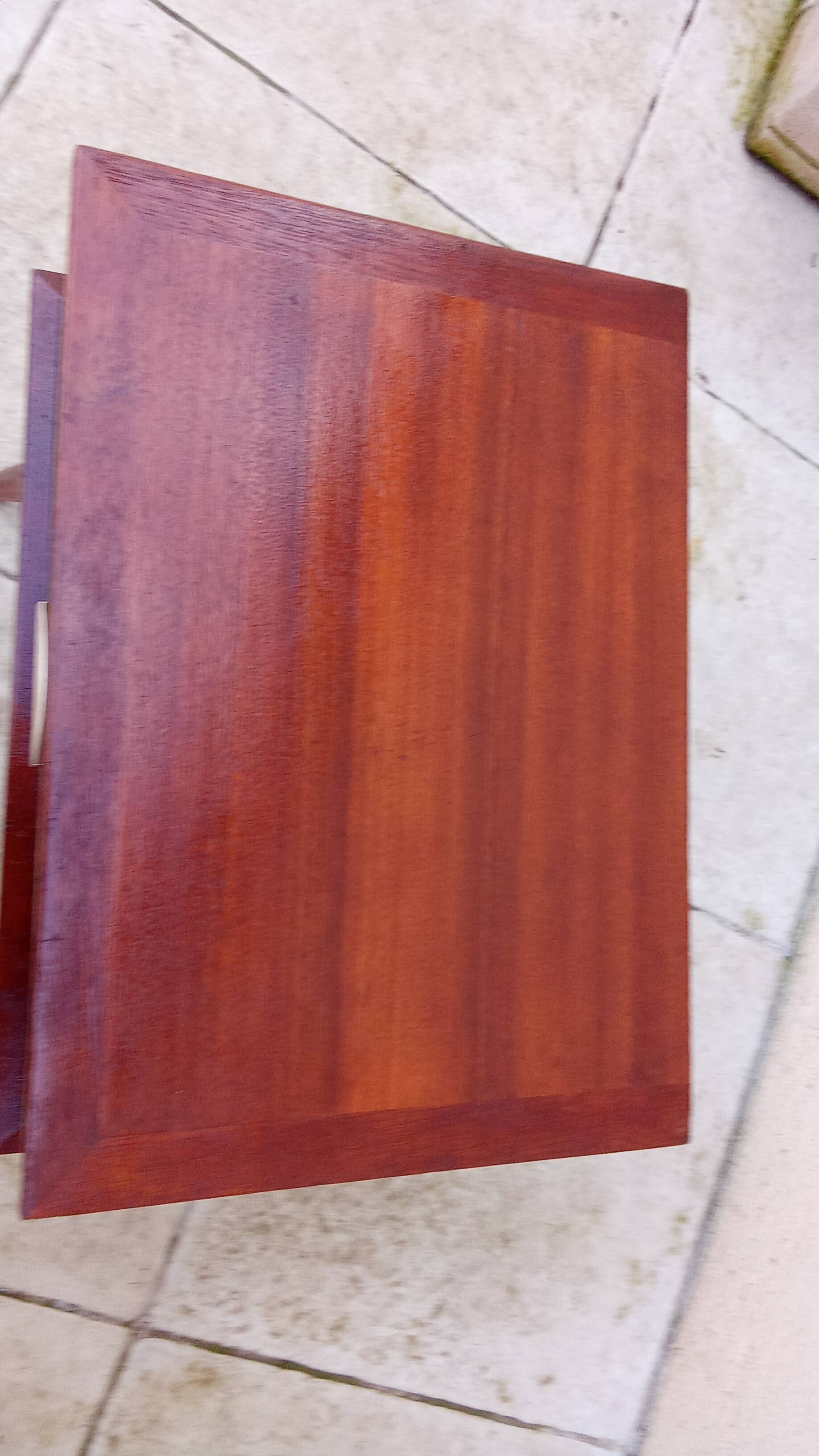 Paire de chevet vintage scandinave pieds compas