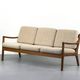 3-Seater Senator Sofa in Teak by Ole Wanscher for Cado, 1975