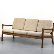 3-Seater Senator Sofa in Teak by Ole Wanscher for Cado, 1975