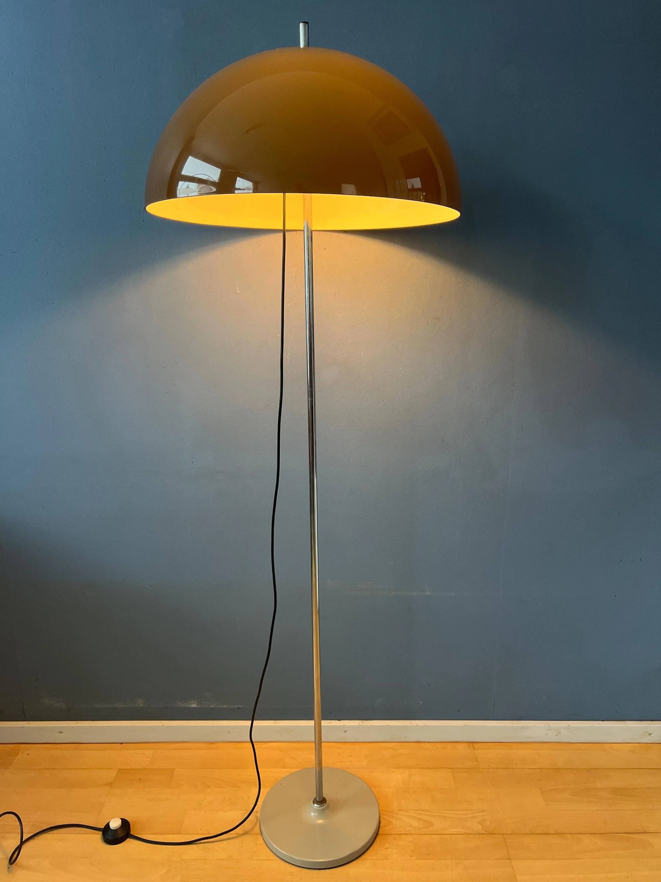 Space Age vintage mushroom floor lamp GEPO by Gino Sarfatti